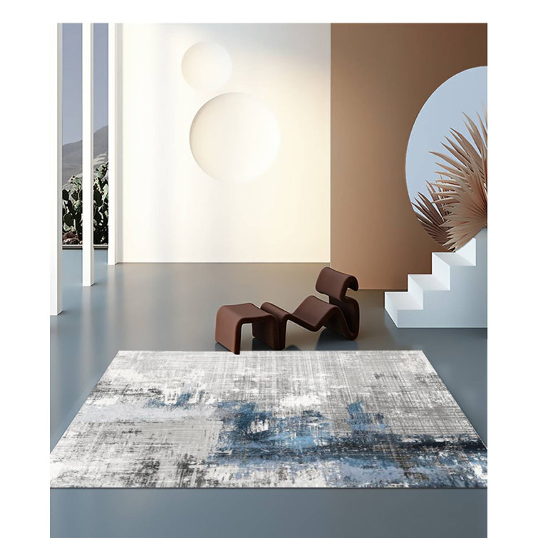 17 Stories Abstract Rug Wayfair Canada